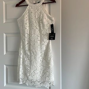 Brand new with tags white lace dress size small
